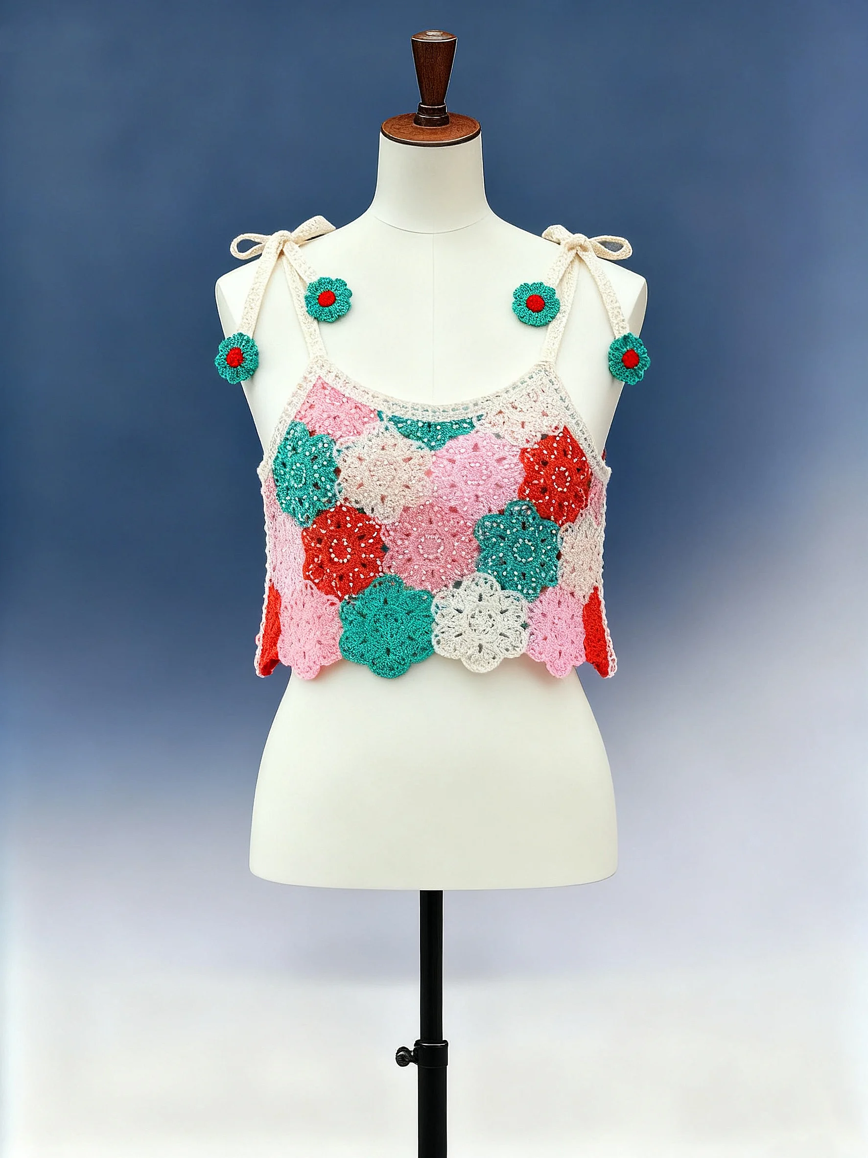 Two-Piece Crochet Beach Set - FM0102000098