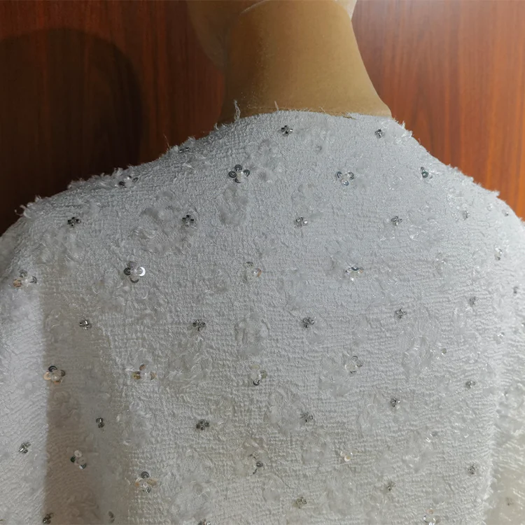 Blue Flower/Bird Embroidered Knit Top - BT2503051