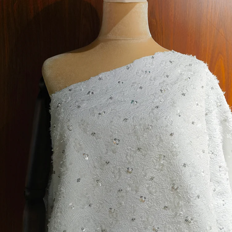 Blue Flower/Bird Embroidered Knit Top - BT2503051