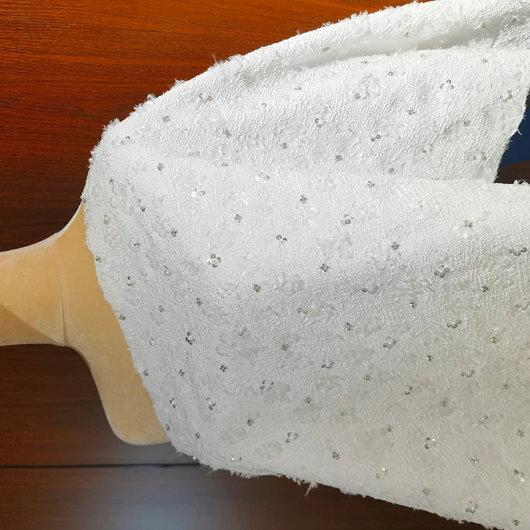 Blue Flower/Bird Embroidered Knit Top - BT2503051