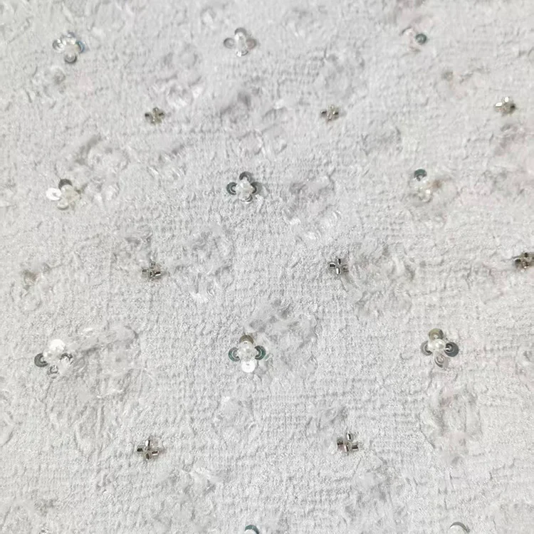 Blue Flower/Bird Embroidered Knit Top - BT2503051