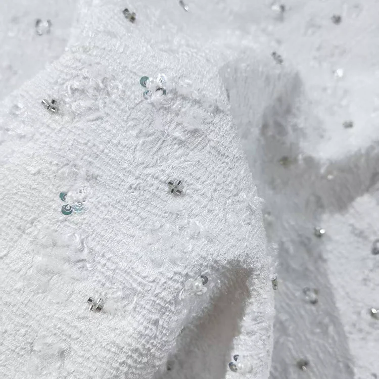 Blue Flower/Bird Embroidered Knit Top - BT2503051