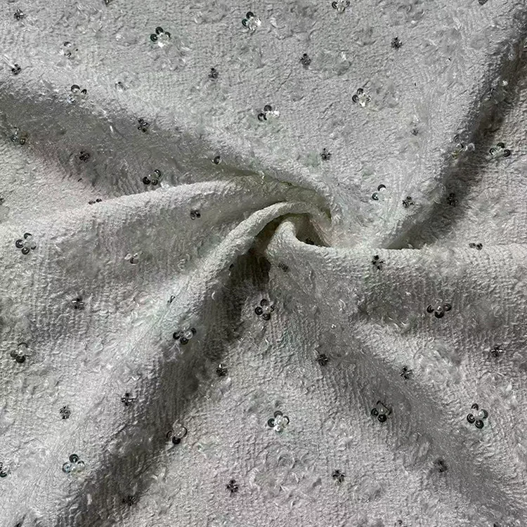 Blue Flower/Bird Embroidered Knit Top - BT2503051