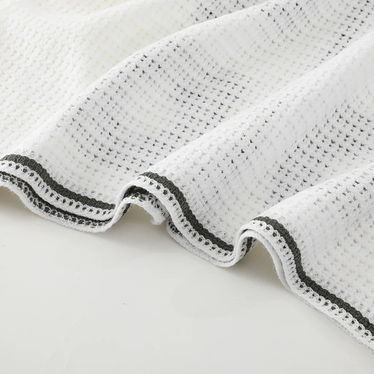 Men's Geometric Crochet Polo - FM0101000024