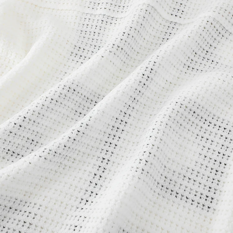 Men's Geometric Crochet Polo - FM0101000024