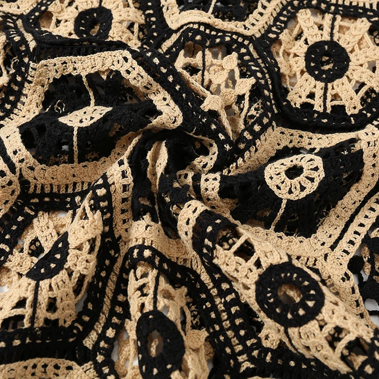 Men's Striped Crochet Polo - FM0101000139