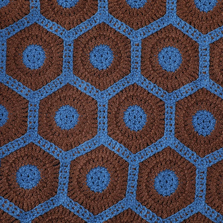 Men's Chevron Crochet Polo - FM0101000140