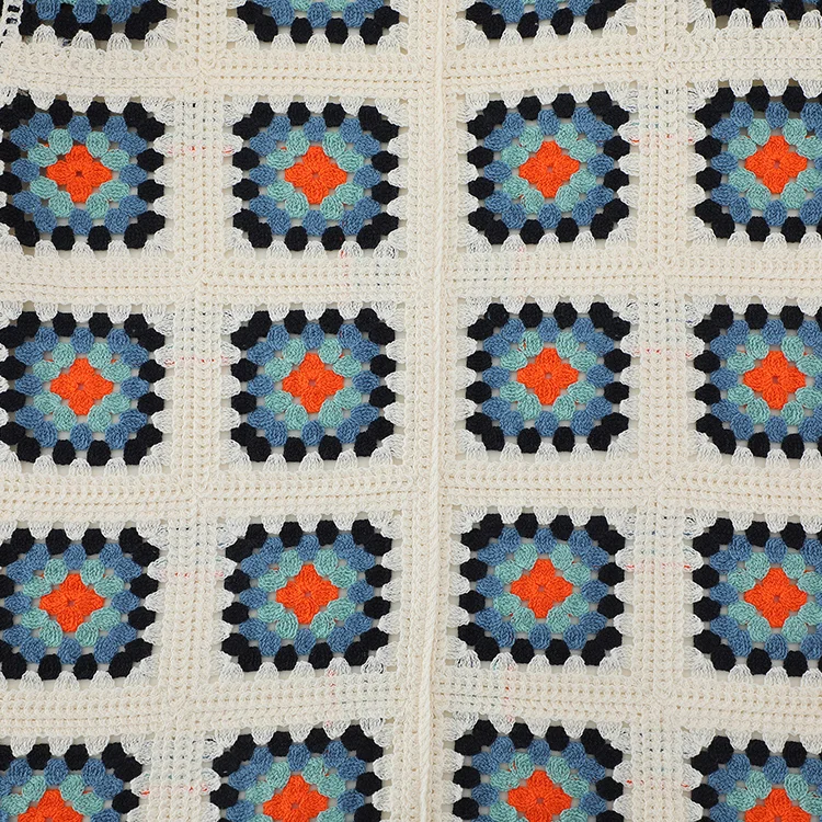 Men's Granny Square Crochet Co-ord Set - FM0101000145