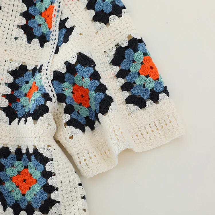 Men's Granny Square Crochet Co-ord Set - FM0101000145