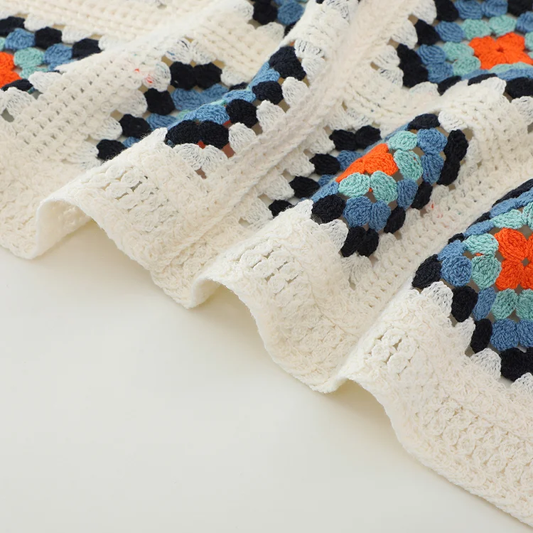 Men's Granny Square Crochet Co-ord Set - FM0101000145