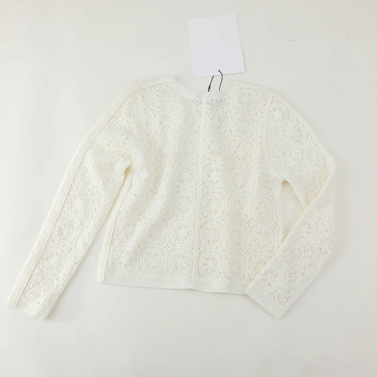 3D Floral Crochet Cardigan - FM0102000014