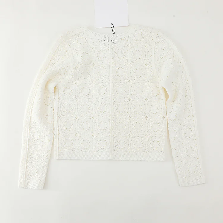 3D Floral Crochet Cardigan - FM0102000014