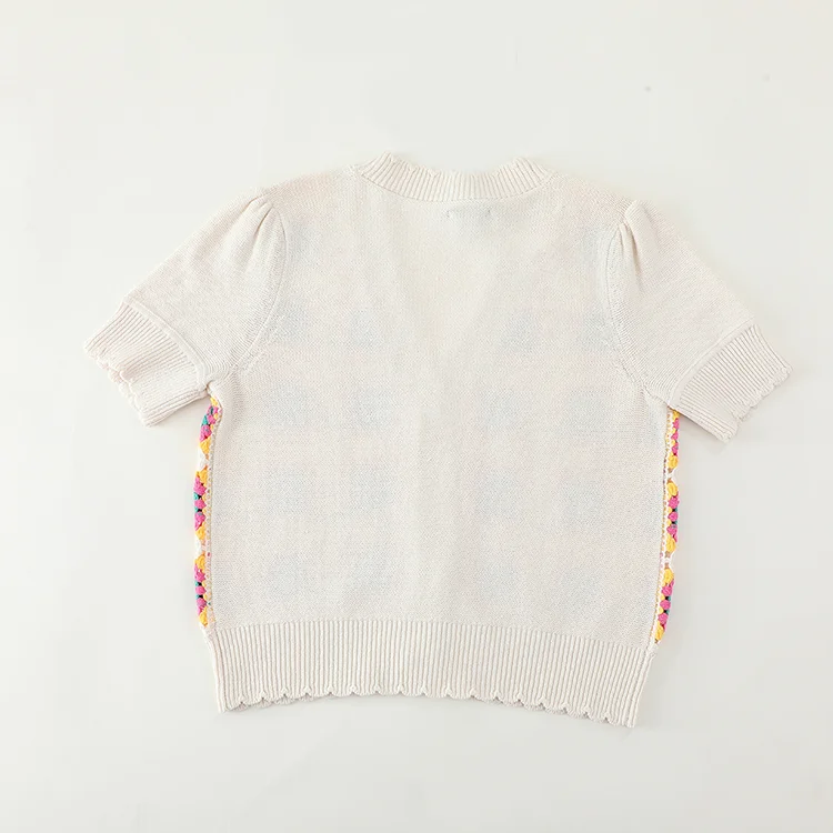 Boho Geometric Crochet Vest - FM0102000045