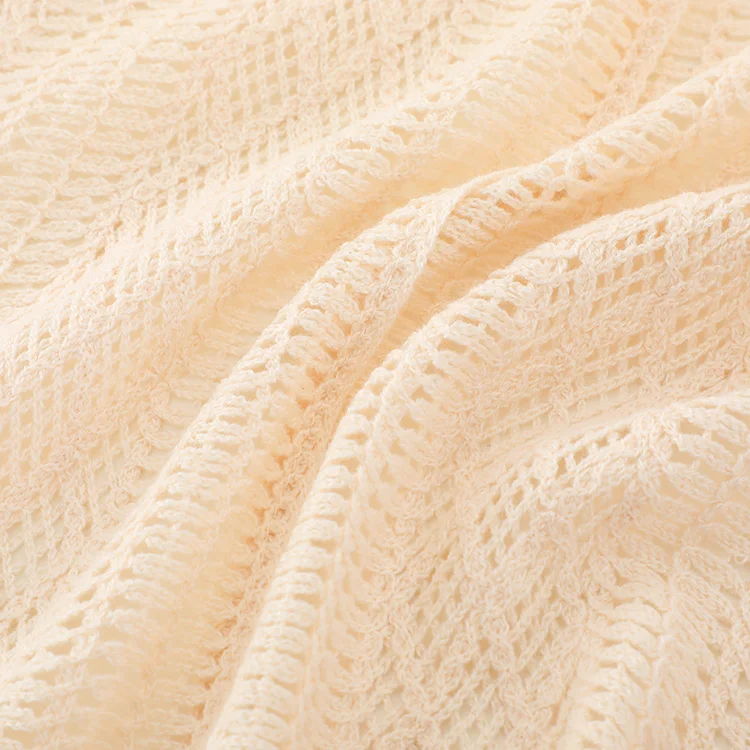 Floral Crochet Cardigan Vest - FM0102000103