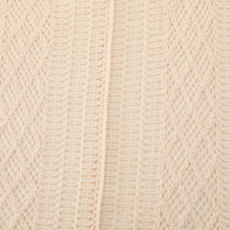 Floral Crochet Cardigan Vest - FM0102000103