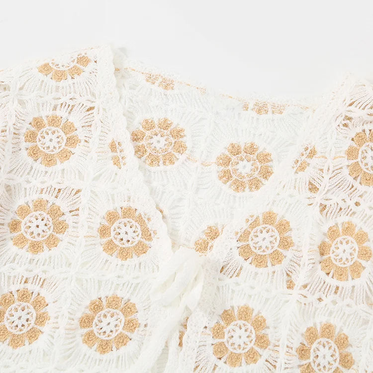 Two-Piece Crochet Beach Set - FM0102000107