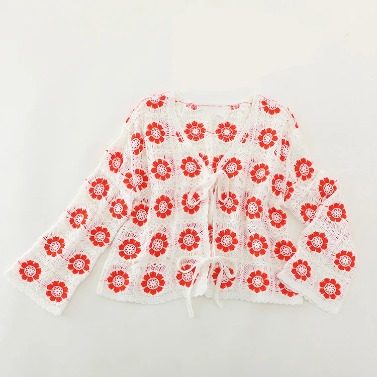 Two-Piece Crochet Beach Set - FM0102000107