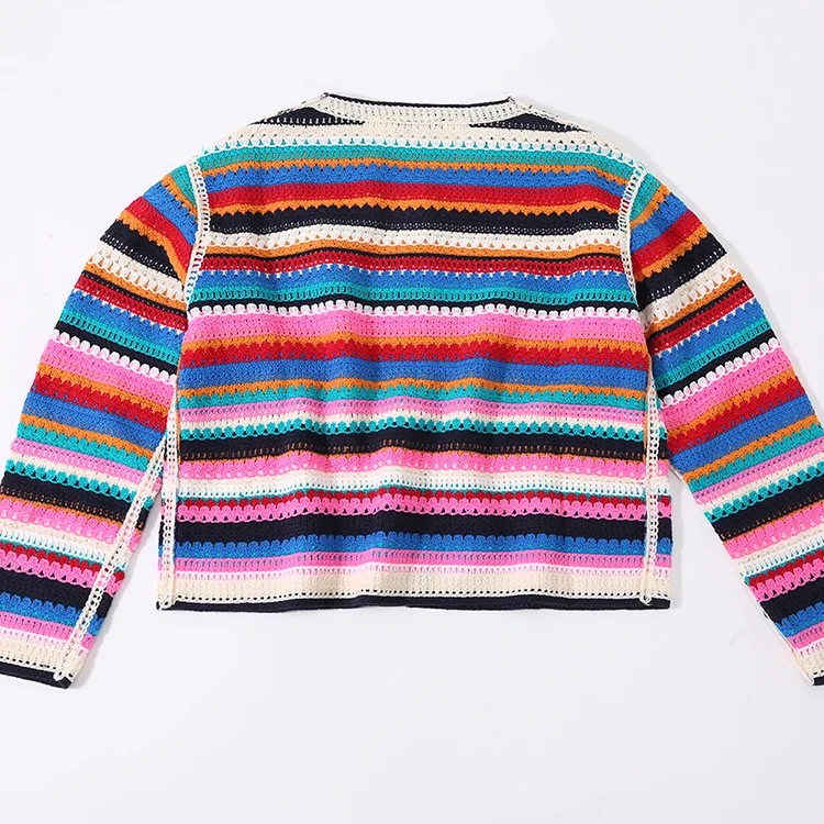 Open-Front Crochet Vest - FM0102000108