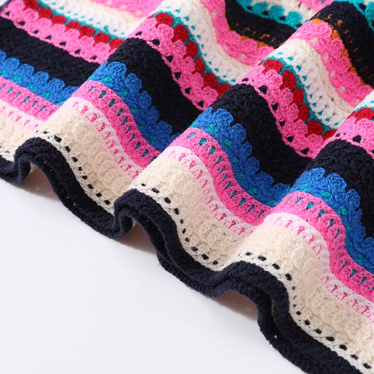 Open-Front Crochet Vest - FM0102000108