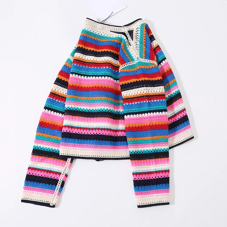 Open-Front Crochet Vest - FM0102000108