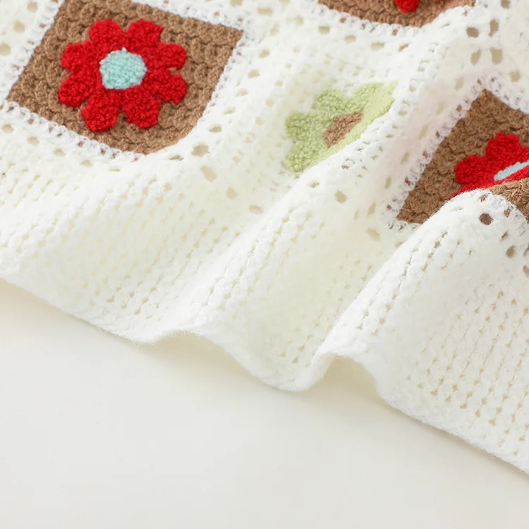 Floral Crochet Cardigan - FM0102000109