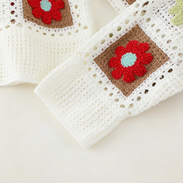 Floral Crochet Cardigan - FM0102000109