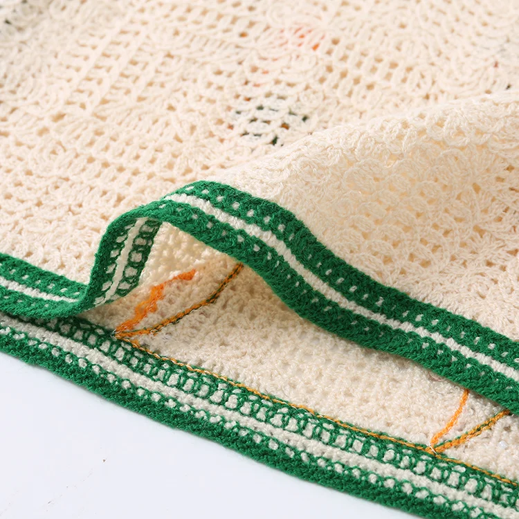 Floral Crochet Crop Top - FM0102000115