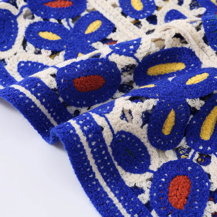 Floral Crochet Crop Top - FM0102000119