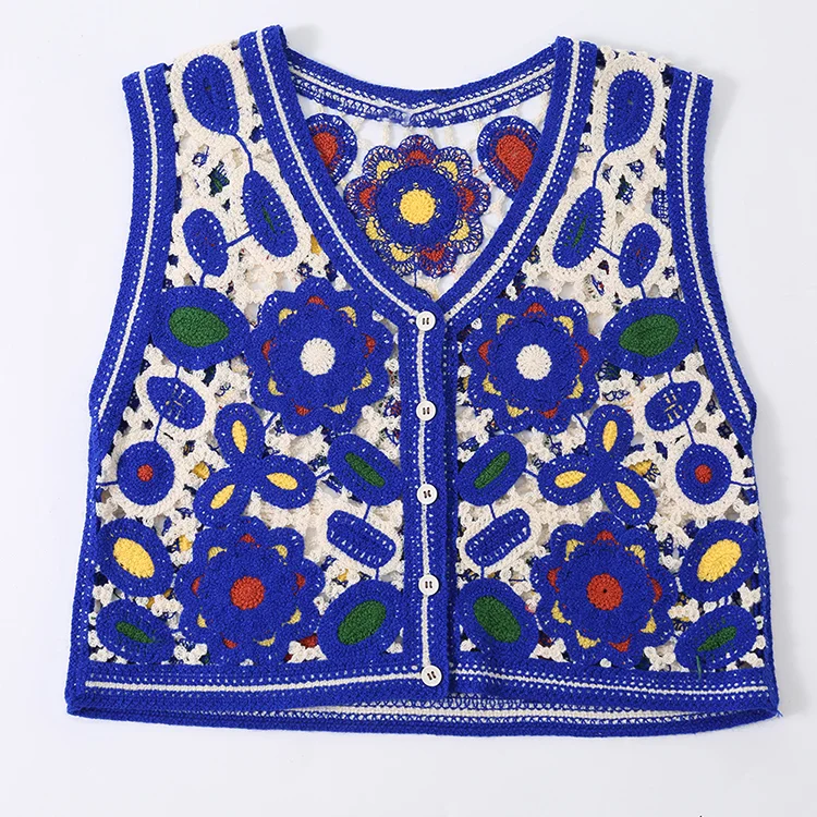 Floral Crochet Crop Top - FM0102000119