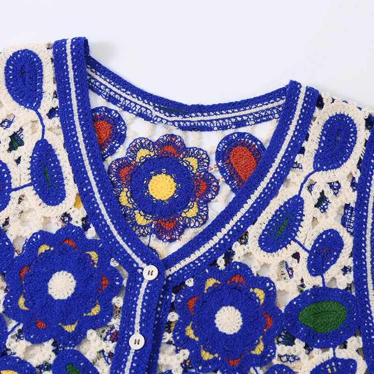 Floral Crochet Crop Top - FM0102000119