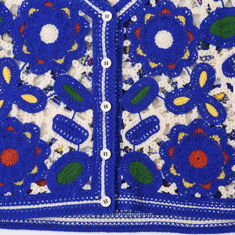 Floral Crochet Crop Top - FM0102000119