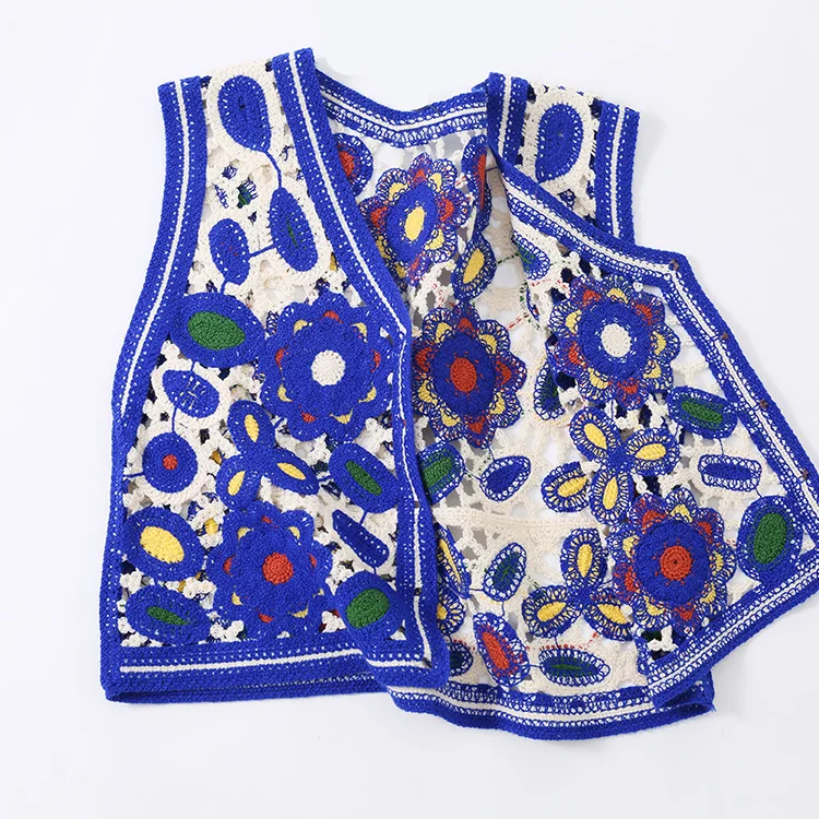 Floral Crochet Crop Top - FM0102000119