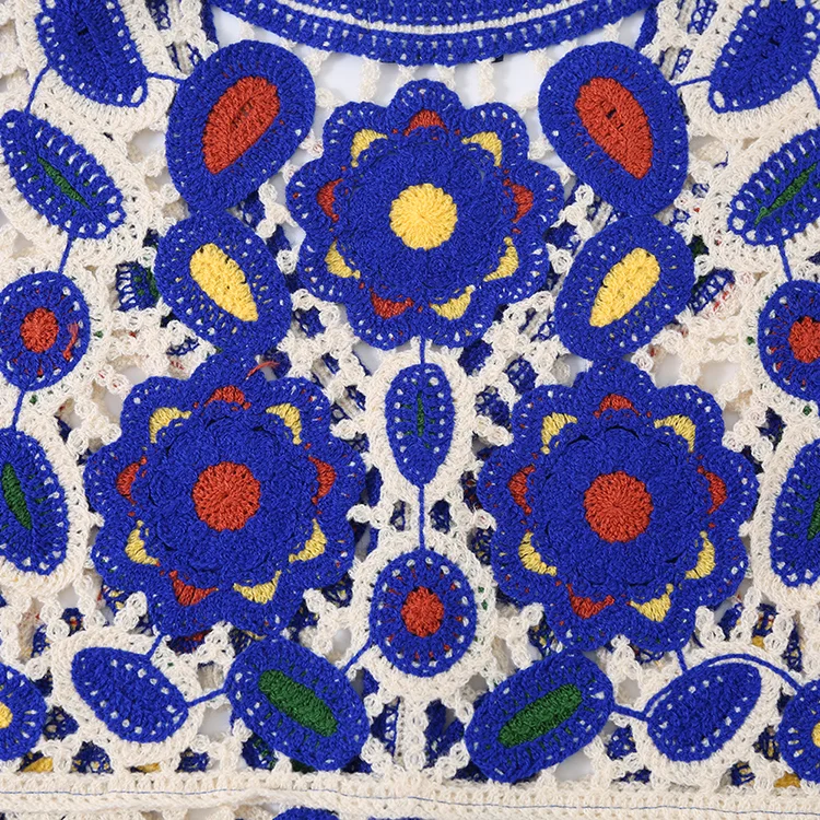 Floral Crochet Crop Top - FM0102000119