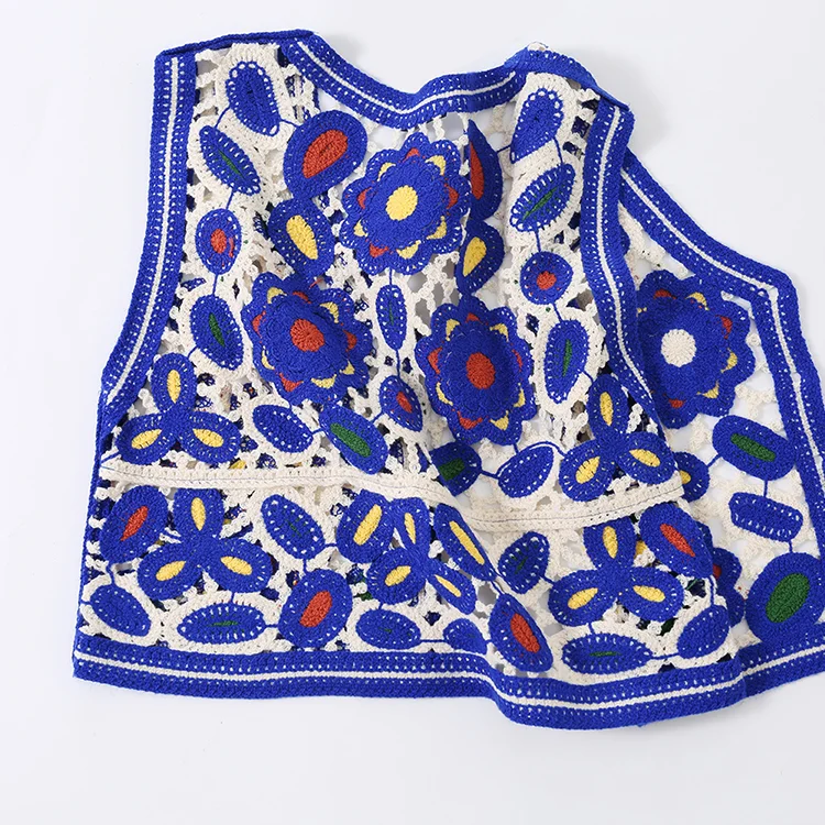 Floral Crochet Crop Top - FM0102000119