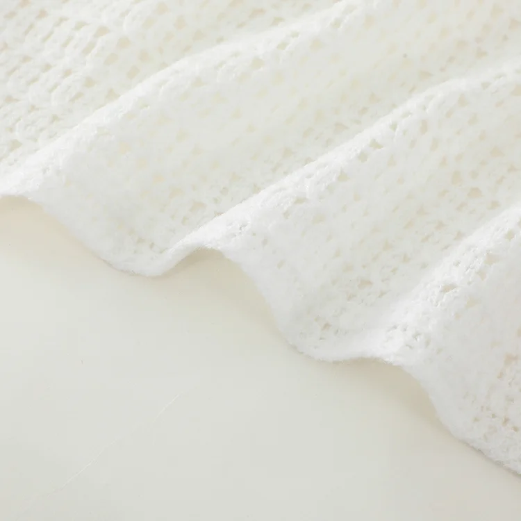 Scalloped Floral Crochet Bralette - FM0102000120