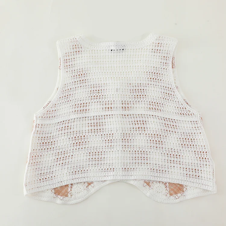 Scalloped Floral Crochet Bralette - FM0102000120