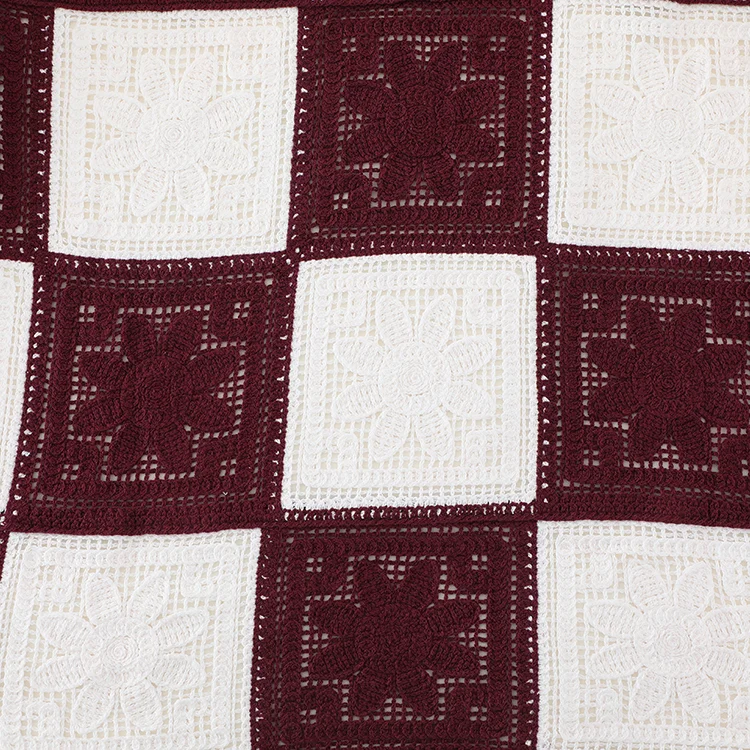 Colorful Floral Crochet Vest - FM0102000146