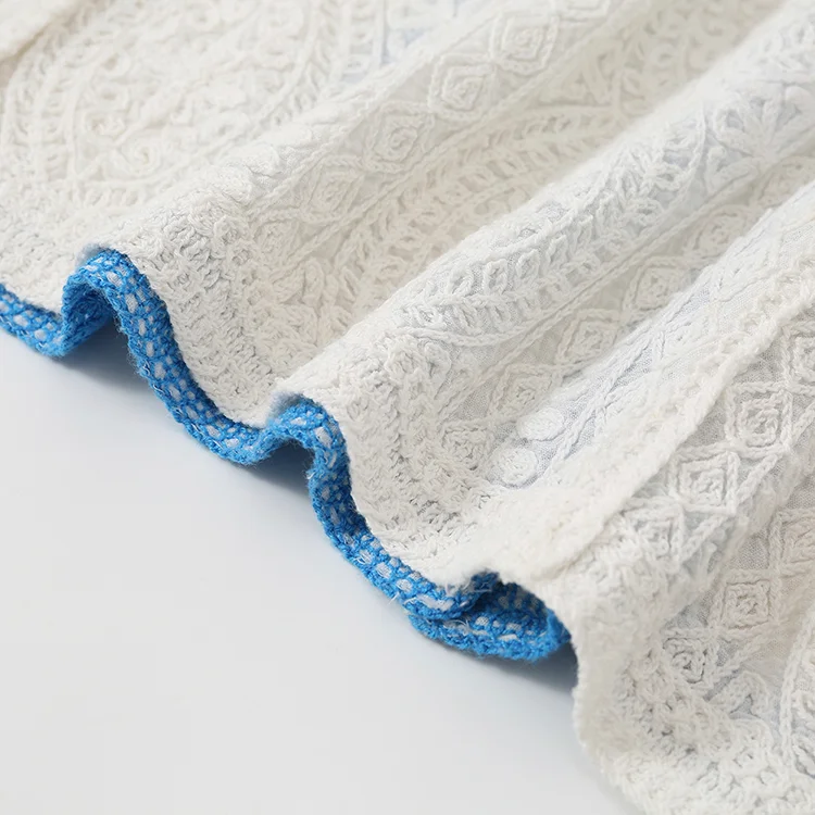 Floral Lace Crochet Cardigan - FM0102000154