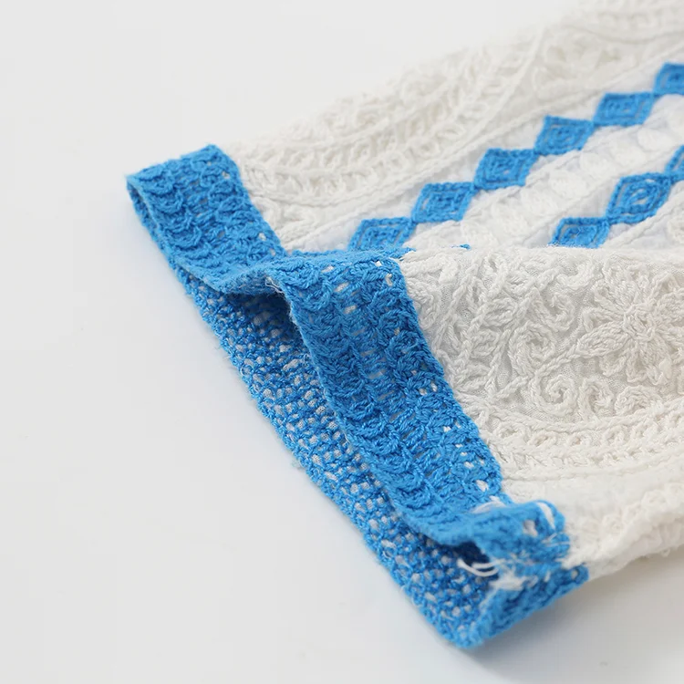 Floral Lace Crochet Cardigan - FM0102000154