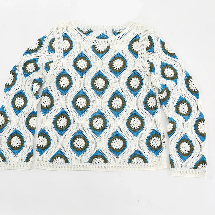 Retro Crochet Sweater - FM0102000175