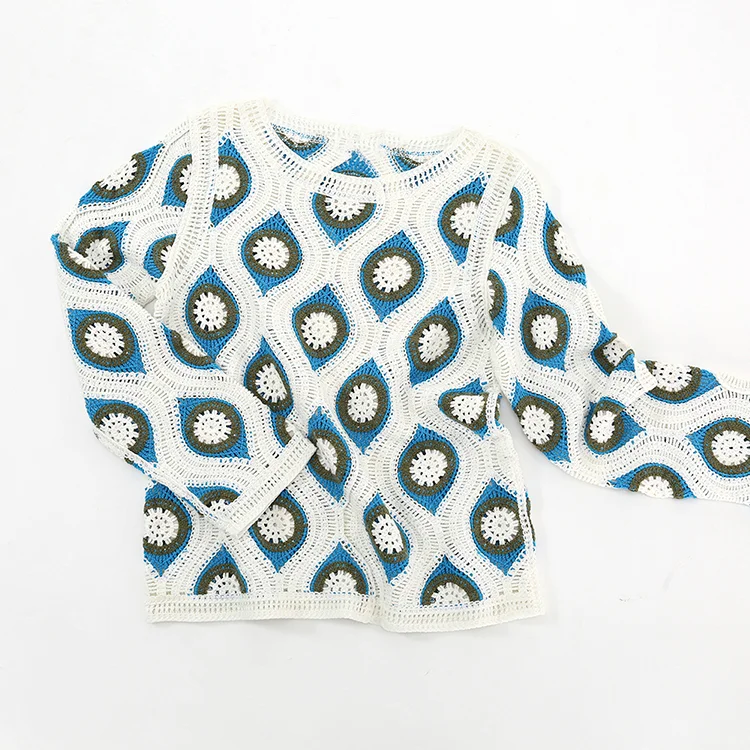 Retro Crochet Sweater - FM0102000175