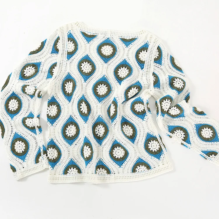 Retro Crochet Sweater - FM0102000175