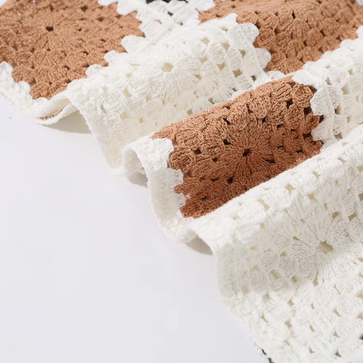 Crochet Patchwork Cardigan - FM0102000177