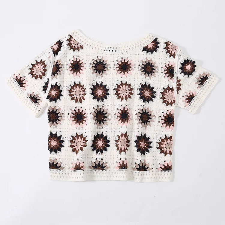 Floral Crochet Cardigan - FM0102000178
