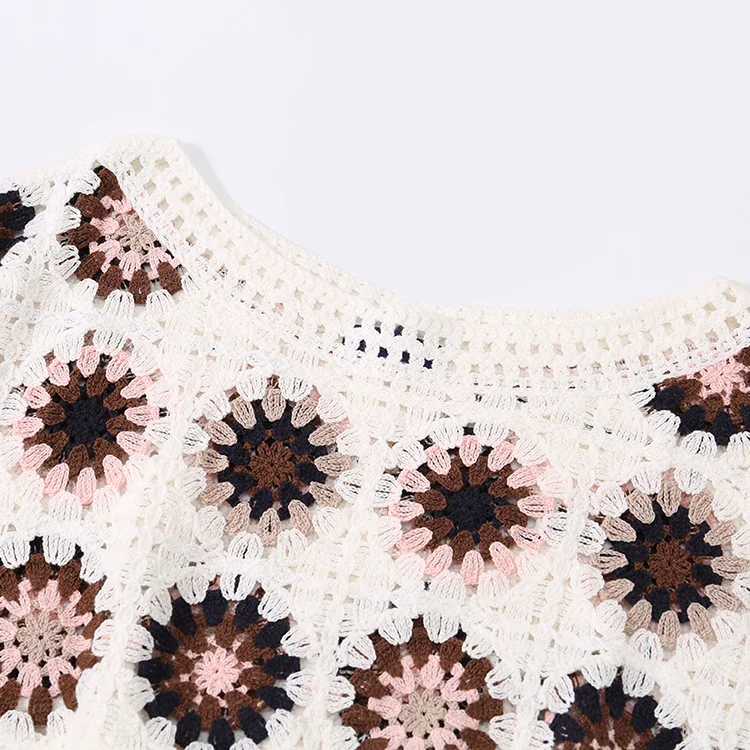 Floral Crochet Cardigan - FM0102000178