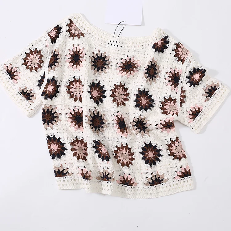 Floral Crochet Cardigan - FM0102000178