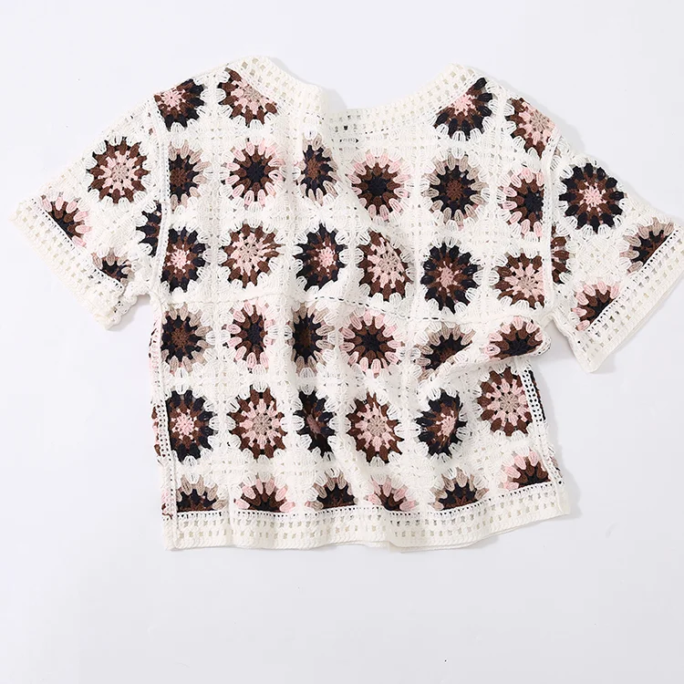 Floral Crochet Cardigan - FM0102000178