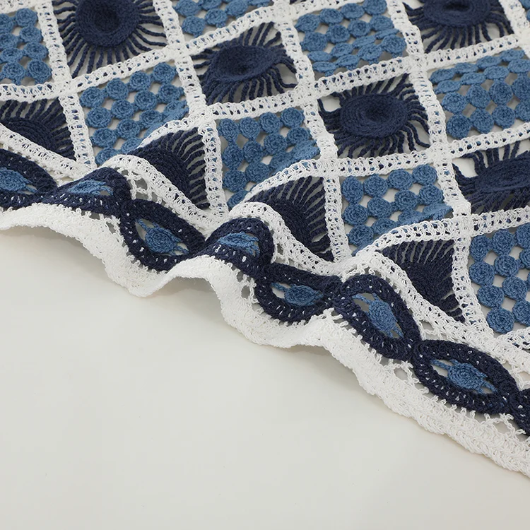 Geometric Crochet Cardigan - FM0102000179