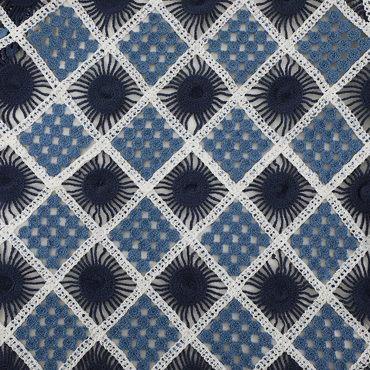 Geometric Crochet Cardigan - FM0102000179