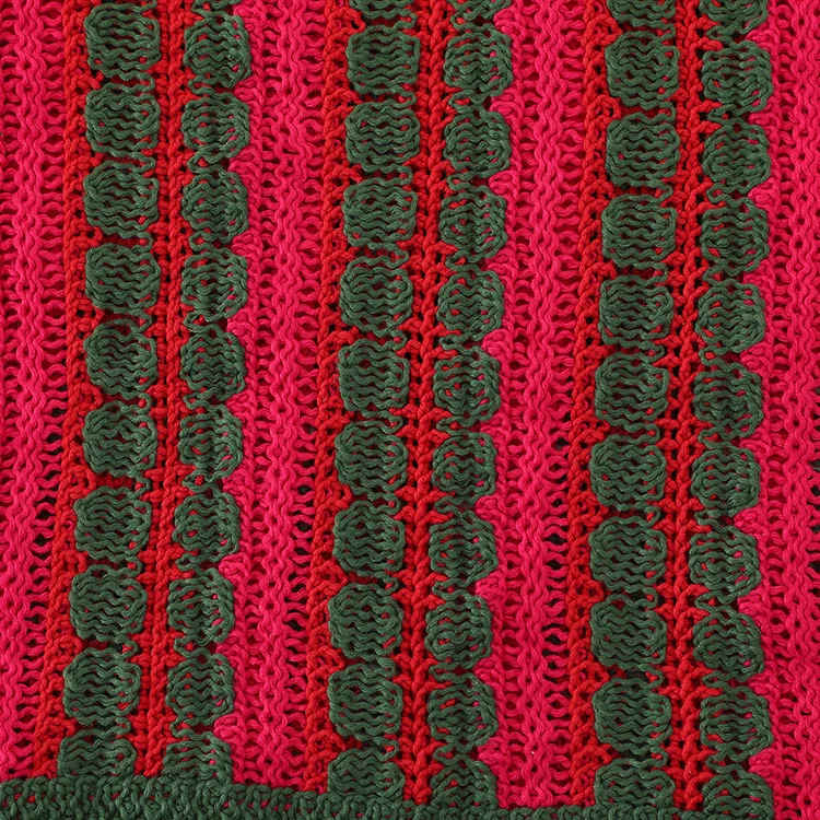 Retro Striped Crochet Set - FM0102000203